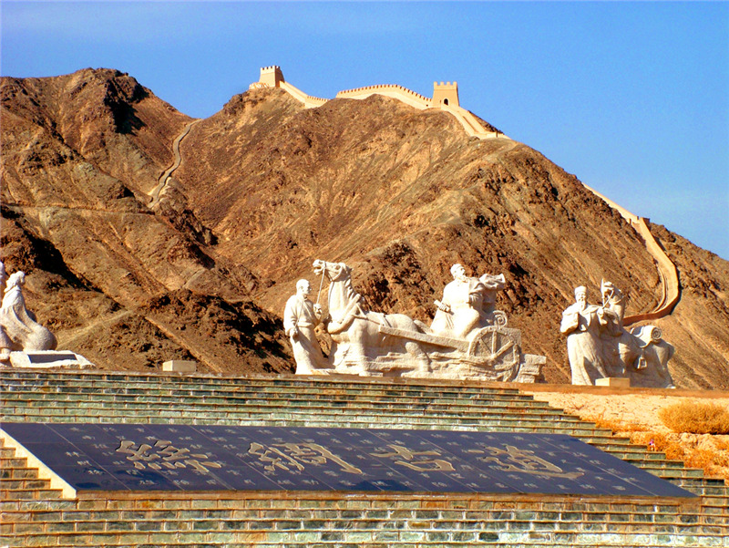 嘉峪关悬壁长城景区