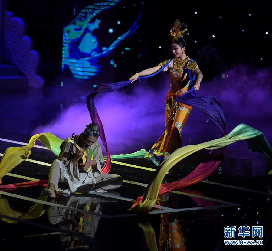 (文化)(5)甘肃纪念经典舞剧《丝路花雨》创演40周年