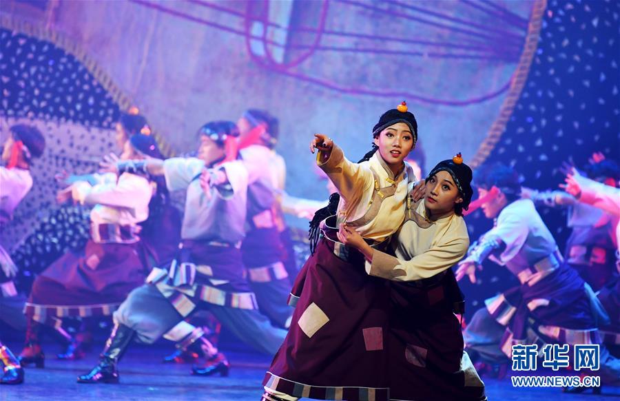 （文化）（6）大型舞剧《盛世锅庄》国内首演