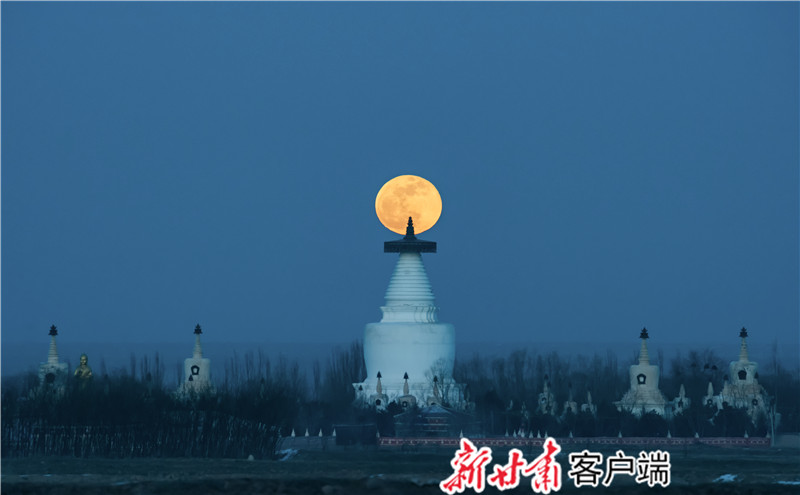 《月照百塔寺——凉州》——李广鑫.jpg