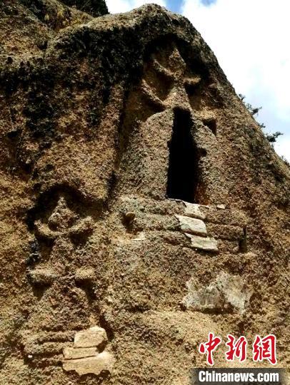 图为遗迹部分图。永昌县委宣传部供图 点击进入下一页