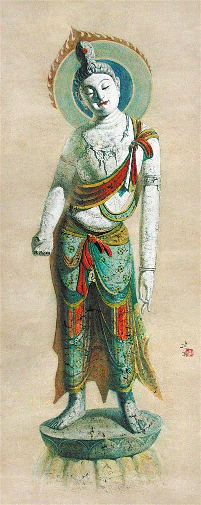 论李建英绘画中的飞天形象 - 文旅资讯 - 丝绸之路(敦煌)国际文化