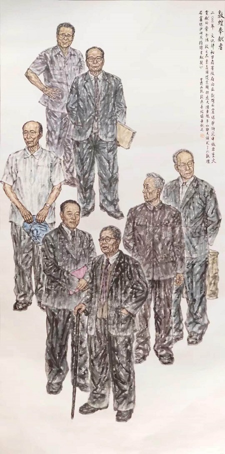 (段兼善作品 敦煌奉献者).jpg