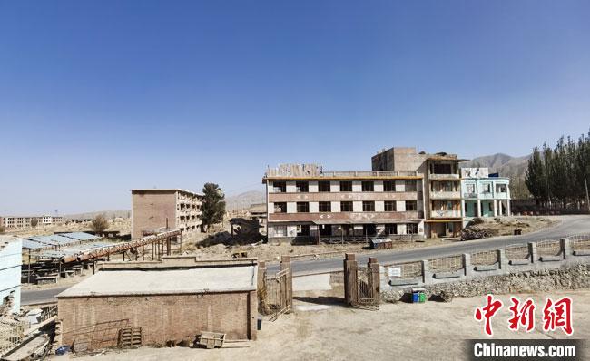 甘肃阿克塞老县城遗址焕生机渐成丝路游打卡新宠