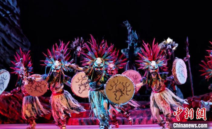 图为演出剧照。　甘肃省陇剧院供图