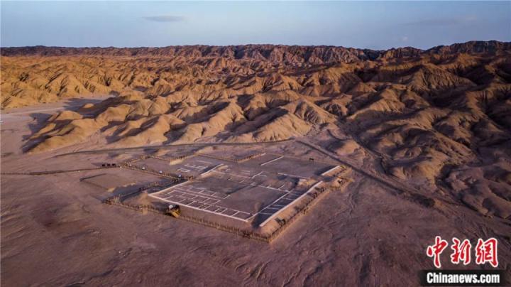 敦煌悬泉置遗址。王斌银 摄 敦煌悬泉置遗址。王斌银 摄