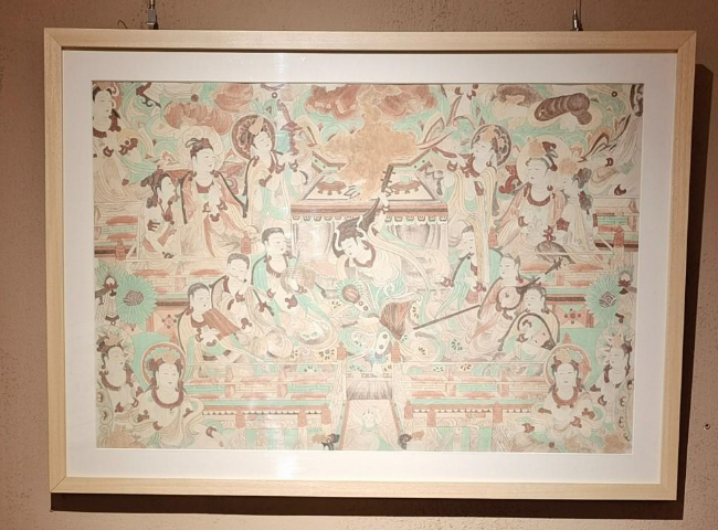 “中国精神”二十四节气·诗书画乐作品巡展敦煌启幕：300件书画印作品+数字光影，让传统文化“活”起来