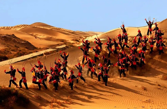 凉州攻鼓子：战阵之美与鼓韵之魂交相辉映