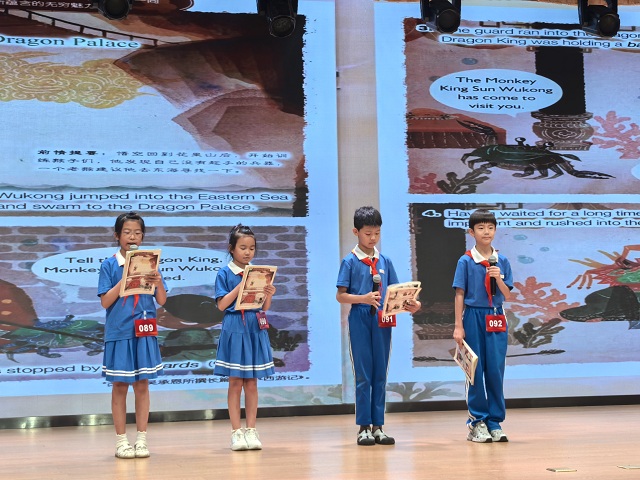 甘肃省图书馆举办“刊海拾珠”——第五期外文期刊小小体验官朗读活动