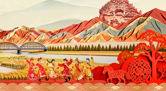 2026如意甘肃 大众文艺全民秀——全省群众文艺展演展播“黄河娃·非遗梦”白银市原创少儿非遗艺术展演成功上演