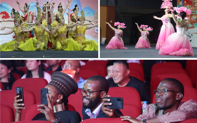 甘肃文艺演出让安哥拉舞动“中国风”