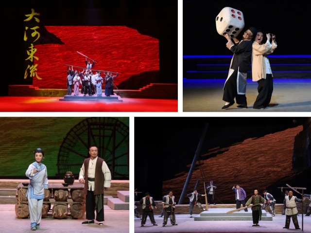 陇剧《大河东流》第60场演出走进兰州大学