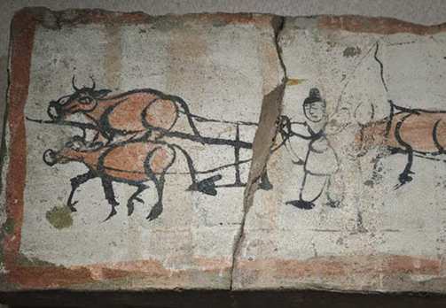 千年墓砖藏春讯：解码魏晋河西走廊的农耕基因