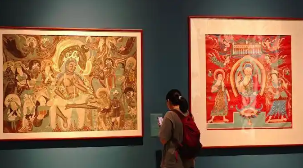 敦煌大型特展登陆长沙 两百余件文物再现丝路文明交融
