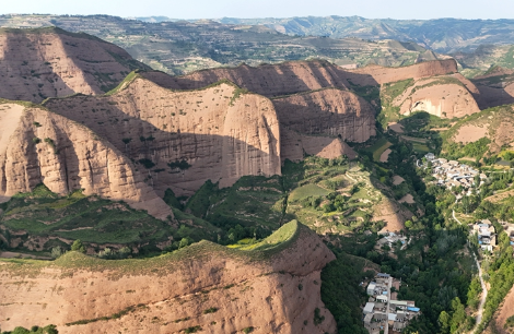 【小陇画报·556期】武山鲁班山：奇峡铺画廊 丹霞染水墨