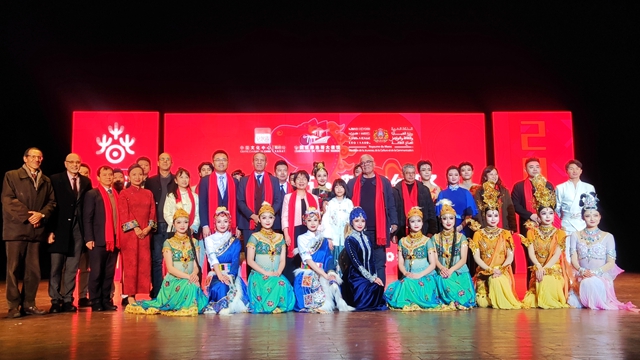 如意甘肃舞动地中海 欢乐春节情满摩洛哥