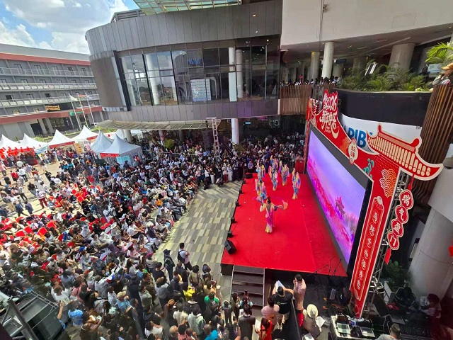 丝路艺韵闪耀东非 中非共享欢乐春节